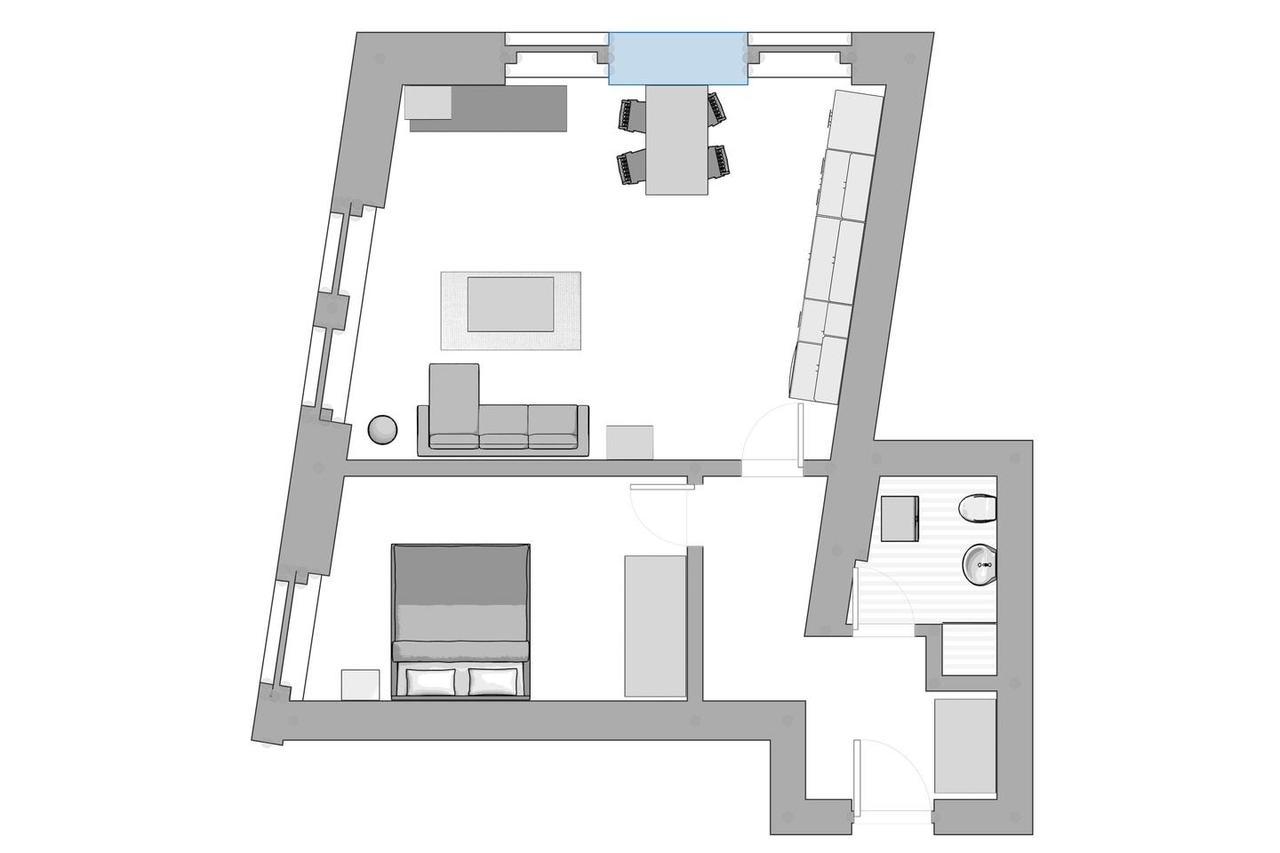 Apartment Vltavska F Prag Exteriör bild
